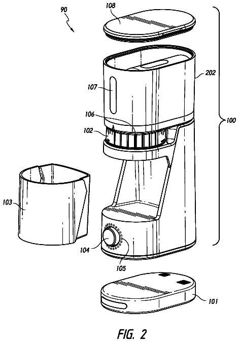 Drawing sheet 2 of US 11,160,419 B2