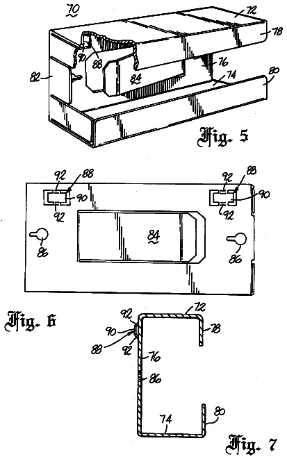 Drawing sheet 3 of US 5,884,784 A