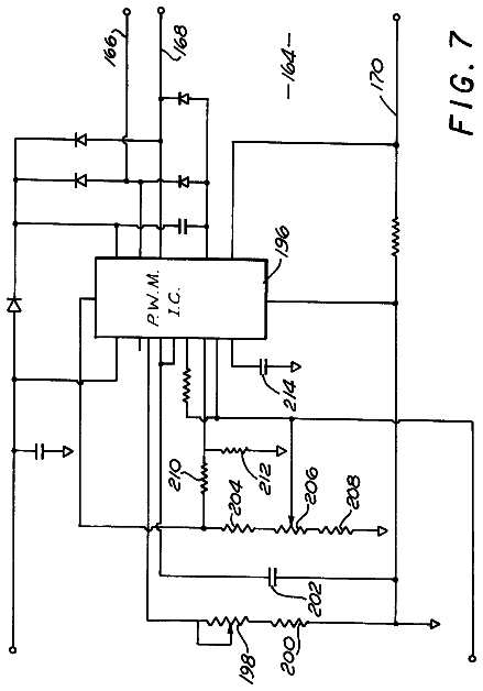 Drawing sheet 6 of US 6,078,166 A