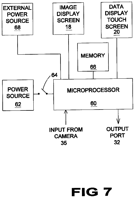 Drawing sheet 7 of US 6,381,484 B1