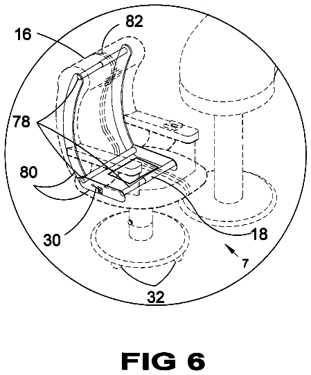 Drawing sheet 6 of US 6,425,862 B1