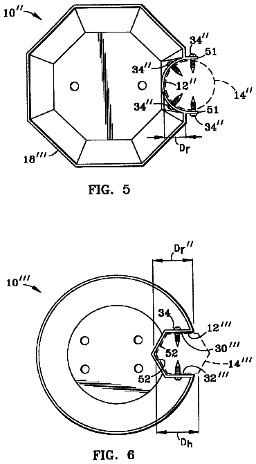 Drawing sheet 4 of US 6,539,665 B1
