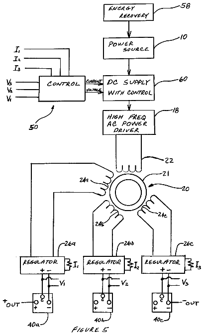 Drawing sheet 5 of US 6,586,909 B1