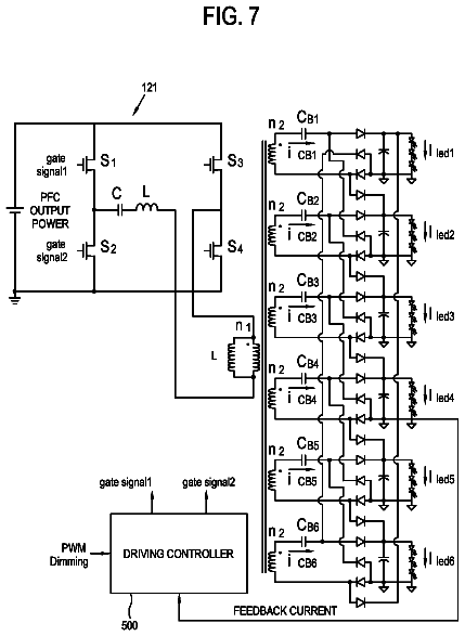 Drawing sheet 7 of US 8,531,125 B2