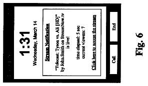 Drawing sheet 6 of US 8,554,840 B1