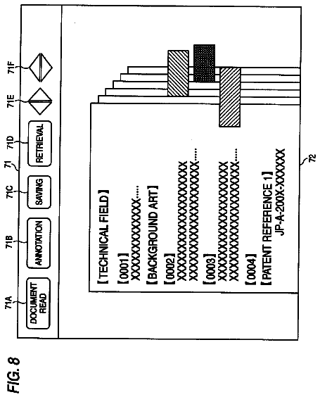 Drawing sheet 8 of US 8,572,475 B2
