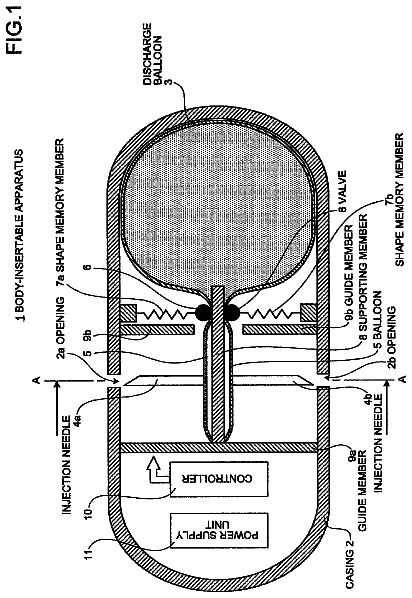 Drawing sheet 1 of US 8,579,883 B2