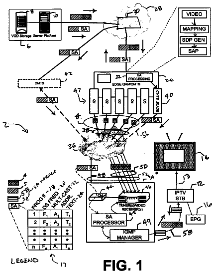 Drawing sheet 1 of US 8,588,249 B2