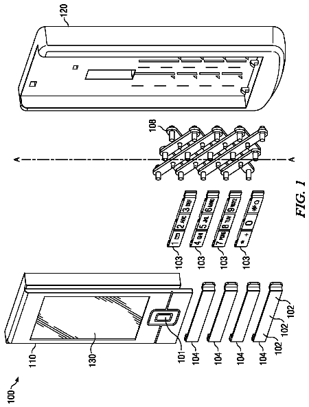 Drawing sheet 1 of US 8,591,128 B2