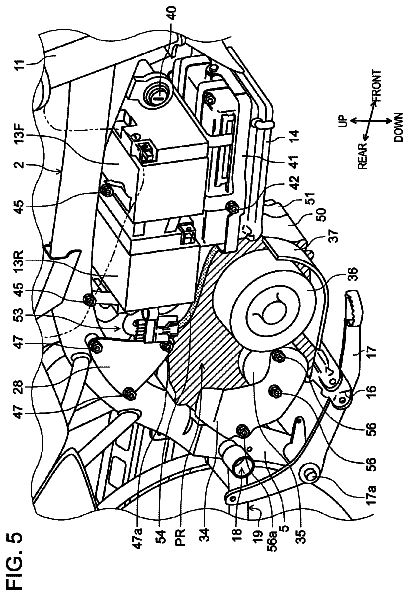 Drawing sheet 5 of US 8,596,401 B2