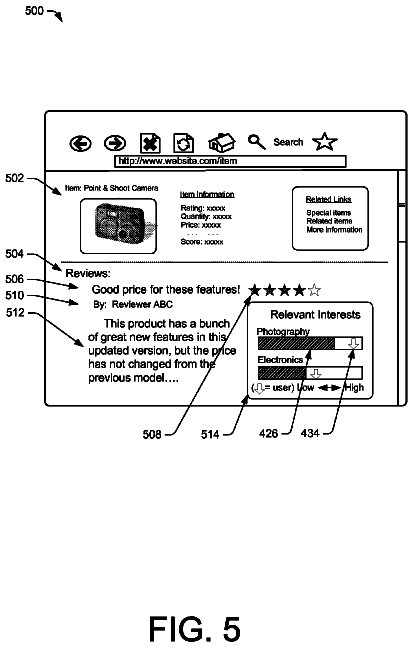 Drawing sheet 5 of US 8,600,833 B1