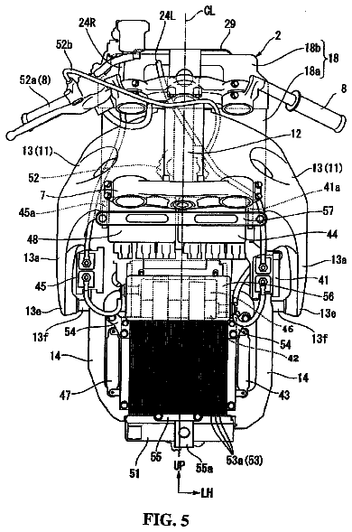 Drawing sheet 5 of US 8,602,139 B2