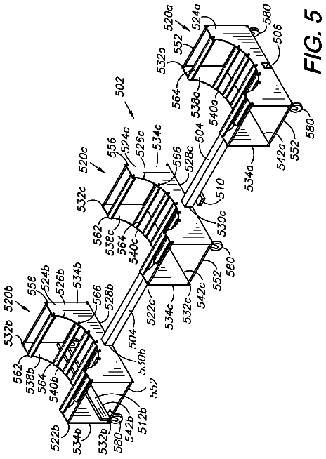 Drawing sheet 5 of US 8,602,389 B2