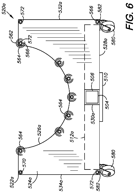 Drawing sheet 6 of US 8,602,389 B2