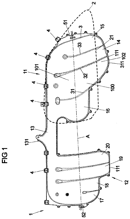 Drawing sheet 1 of US 8,608,192 B2