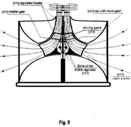 Drawing sheet 8 of US 8,613,586 B2