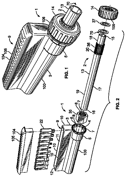 Drawing sheet 1 of US 8,616,096 B2