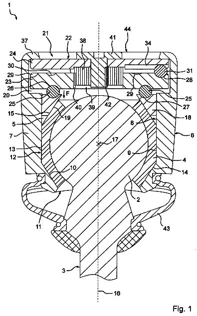 Drawing sheet 1 of US 8,616,799 B2
