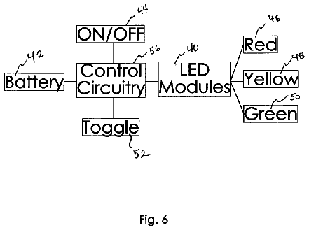 Drawing sheet 6 of US 8,622,566 B2