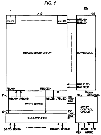 Drawing sheet 1 of US 8,638,599 B2