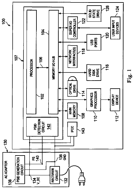 Drawing sheet 1 of US 8,645,720 B2