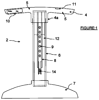 Drawing sheet 1 of US 8,652,802 B2