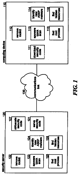 Drawing sheet 1 of US 8,661,541 B2