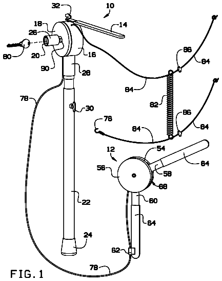 Drawing sheet 1 of US 8,672,083 B2