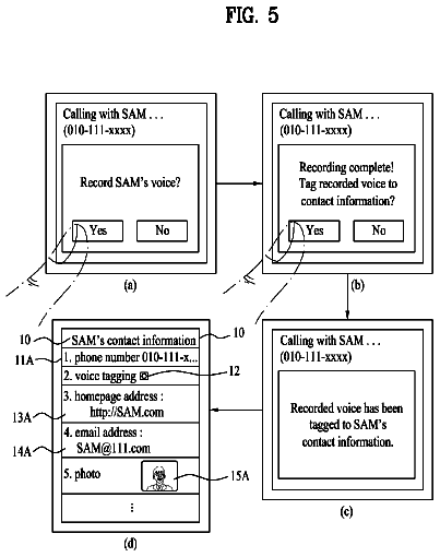 Drawing sheet 5 of US 8,682,374 B2