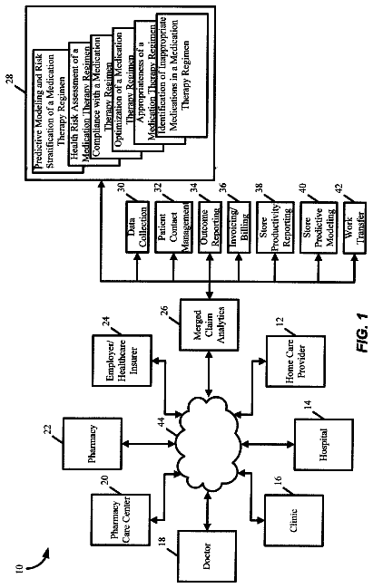 Drawing sheet 1 of US 8,700,430 B2