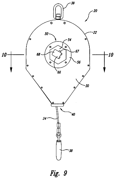 Drawing sheet 8 of US 8,701,833 B2