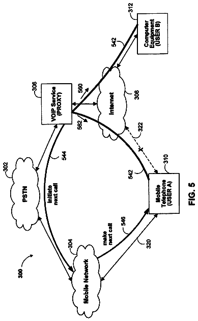 Drawing sheet 5 of US 8,724,619 B2