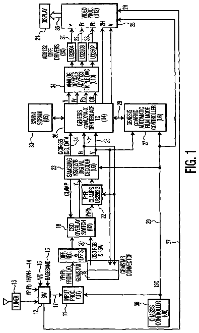 Drawing sheet 1 of US 8,743,285 B2