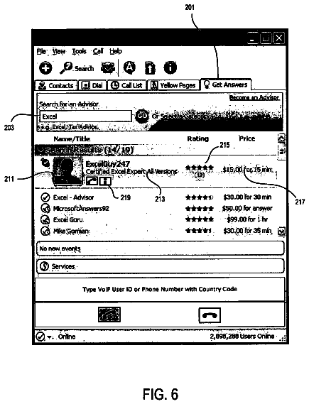 Drawing sheet 6 of US 8,761,154 B2