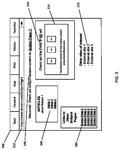 Drawing sheet 5 of US 8,762,280 B1