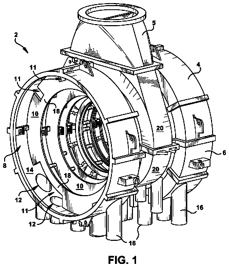 Drawing sheet 1 of US 8,790,080 B2