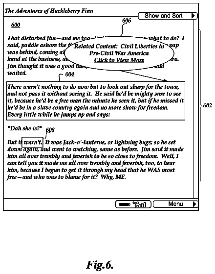 Drawing sheet 8 of US 9,734,153 B2