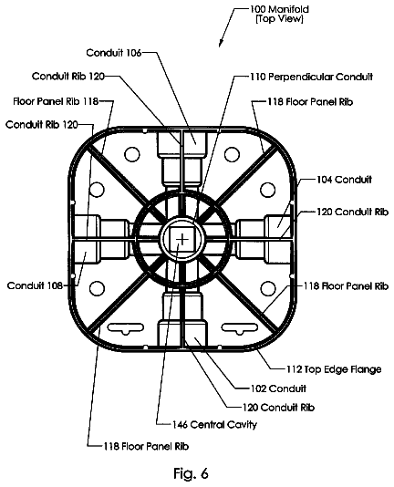 Drawing sheet 6 of US 9,739,425 B2