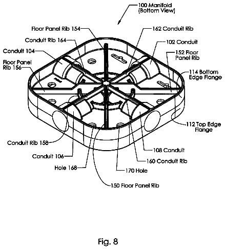 Drawing sheet 8 of US 9,739,425 B2