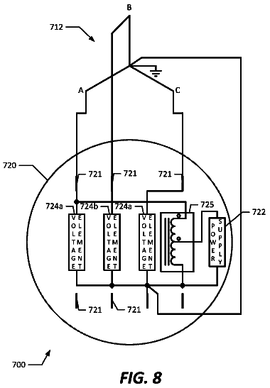 Drawing sheet 8 of US 9,766,271 B2