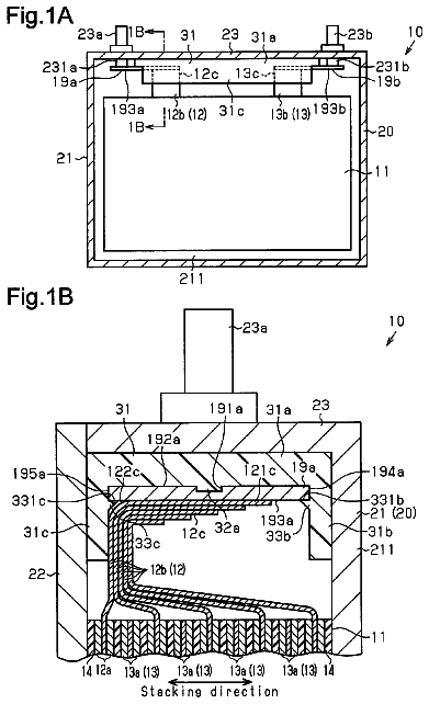 Drawing sheet 1 of US 9,768,422 B2