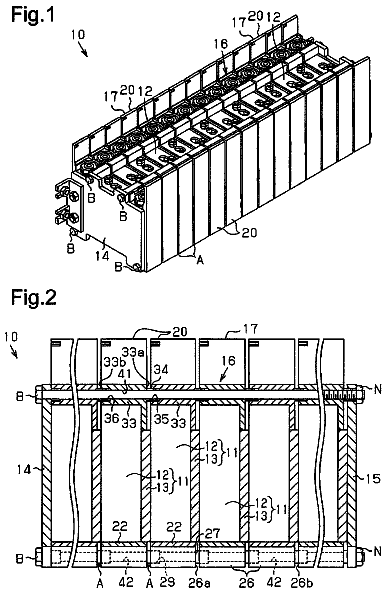 Drawing sheet 1 of US 9,768,465 B2