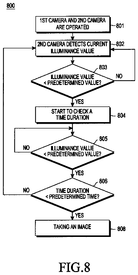 Drawing sheet 8 of US 9,794,461 B2