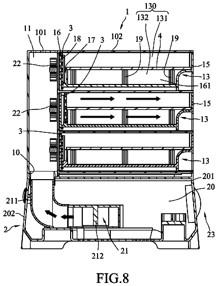 Drawing sheet 8 of US 9,801,406 B2