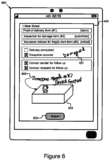Drawing sheet 6 of US 9,805,013 B2