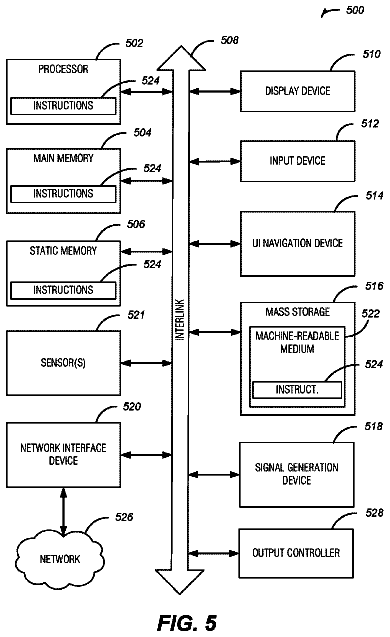 Drawing sheet 5 of US 9,818,427 B2