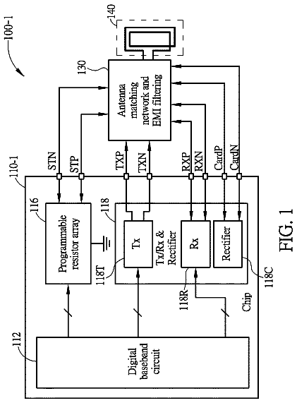 Drawing sheet 1 of US 9,819,394 B2
