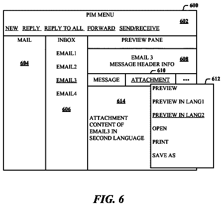 Drawing sheet 6 of US 9,824,071 B2