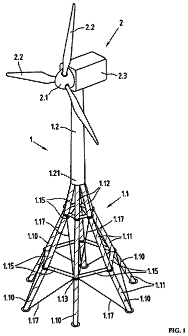 Drawing sheet 1 of US 9,828,786 B2