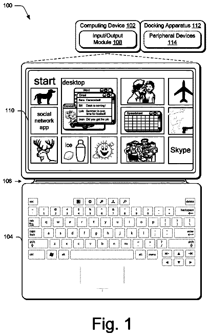 Drawing sheet 1 of US 9,864,407 B2